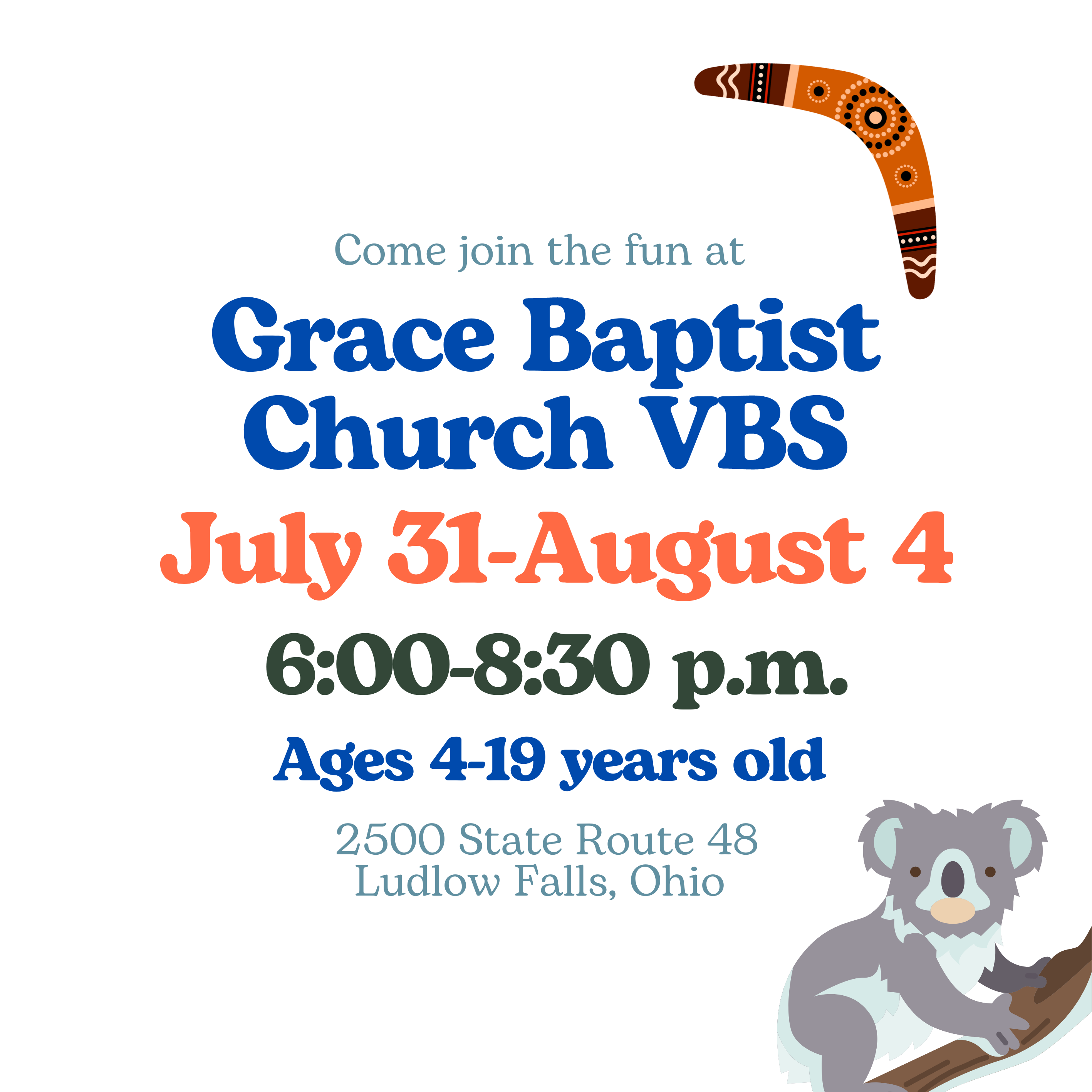 VBS Grace Baptist Church